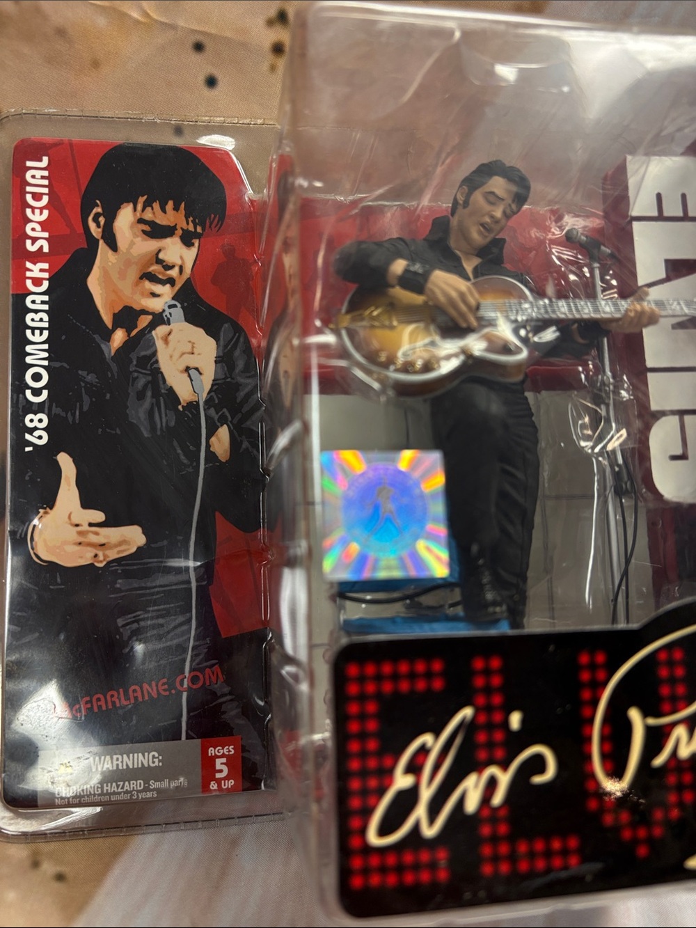 Elvis Presley '68 Comeback Special Action Figure – Black Outfit